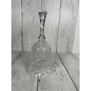 Crystal Bell Harvard Style Clear Glass